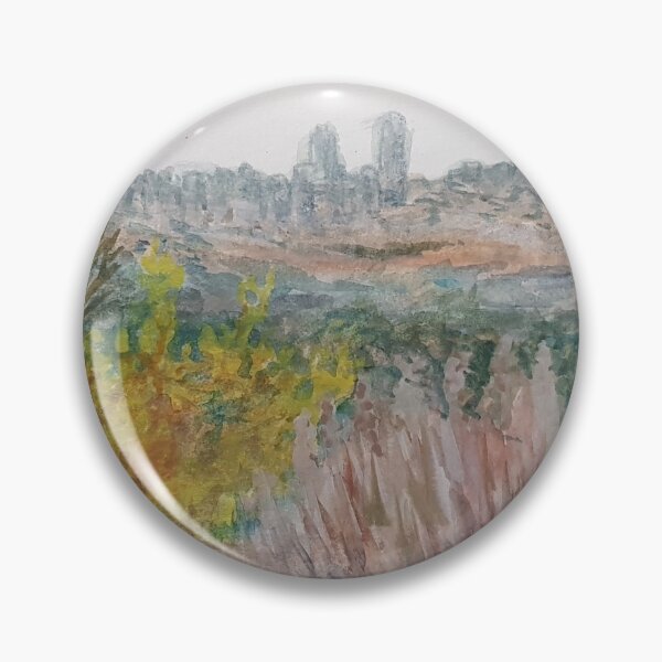 Item preview, Jerusalem Overlook, watercolor by Haya Yagel designed and sold by EsterKarenAida.