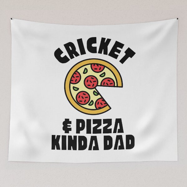 Item preview, Cricket & pizza kinda dad designed and sold by TheGreenGoat.