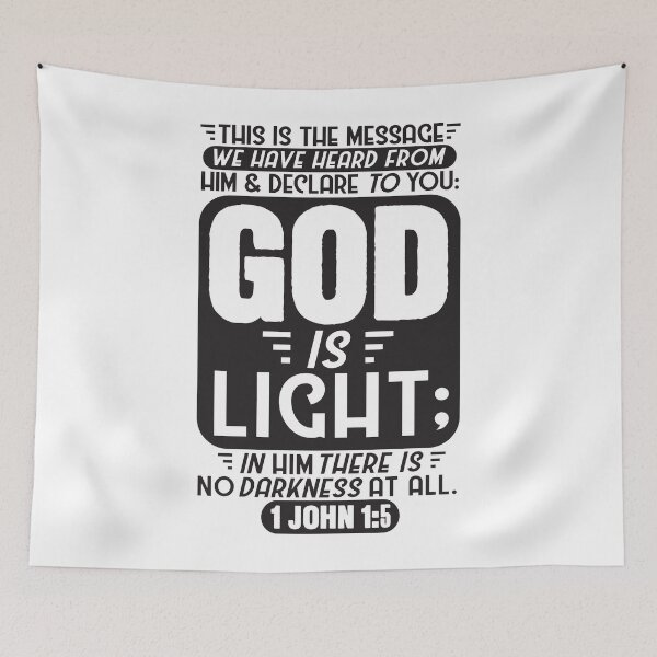 Item preview, 1 John 1:5 designed and sold by plushism.