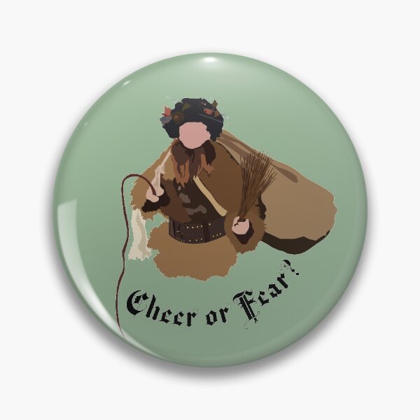 Item preview, Dwight Schrute "Cheer or Fear" Belsnickel Art – The Office designed and sold by Cassie Hintz.