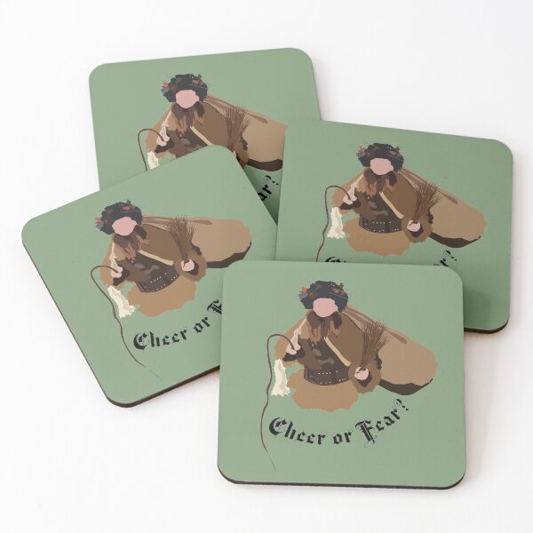 Item preview, Dwight Schrute "Cheer or Fear" Belsnickel Art – The Office designed and sold by Cassie Hintz.
