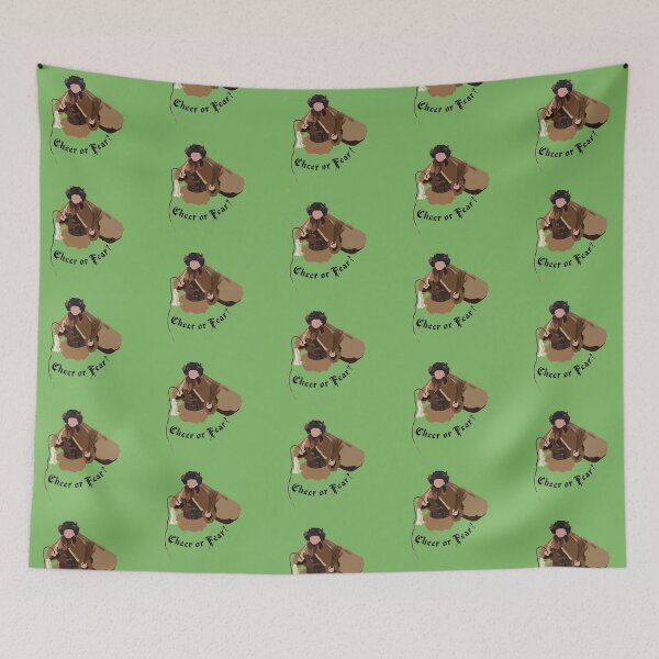 Item preview, Dwight Schrute "Cheer or Fear" Belsnickel Art – The Office designed and sold by Cassie Hintz.