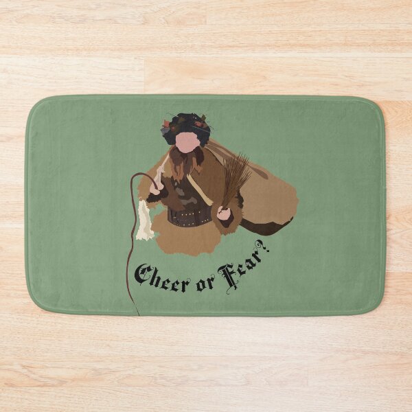 Item preview, Dwight Schrute "Cheer or Fear" Belsnickel Art – The Office designed and sold by Cassie Hintz.