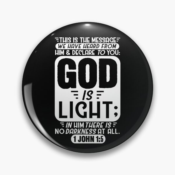 Item preview, 1 John 1:5 designed and sold by plushism.