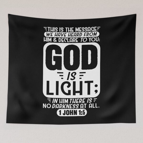 Item preview, 1 John 1:5 designed and sold by plushism.