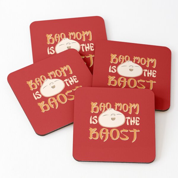 Bao Mom is the Baost Coasters (Set of 4)