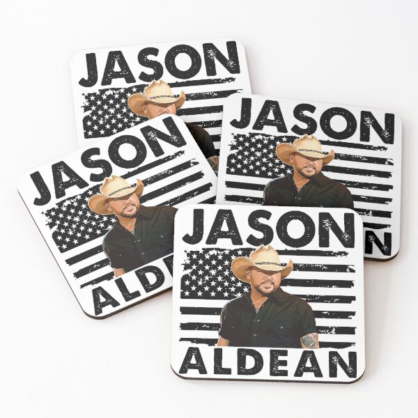 Item preview, Retro American Flag Jason Aldean Music Gift designed and sold by stephanamore.