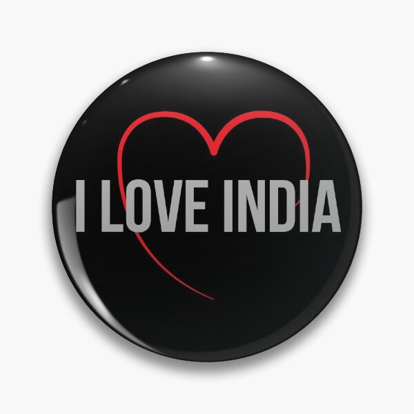 Item preview, I Love India  designed and sold by Digital Lama Creations.