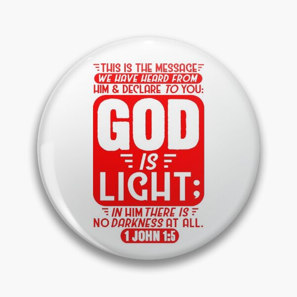 Item preview, 1 John 1:5 designed and sold by plushism.