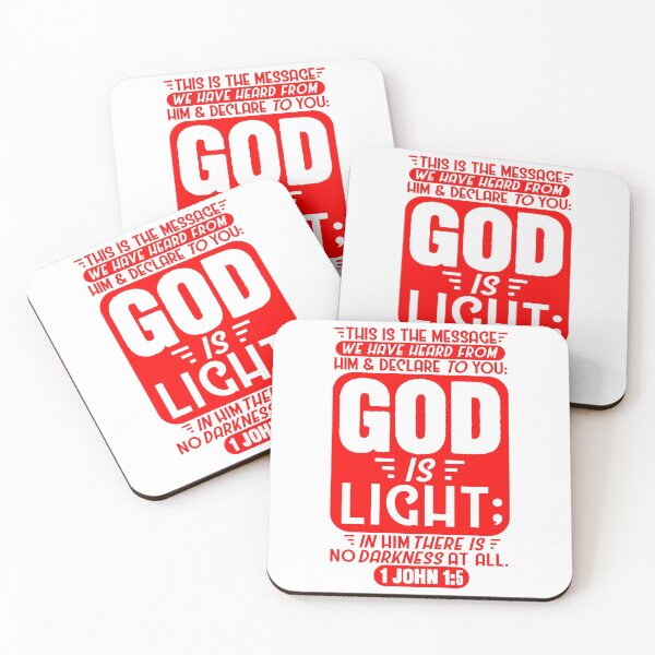 Item preview, 1 John 1:5 designed and sold by plushism.