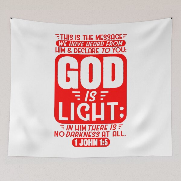 Item preview, 1 John 1:5 designed and sold by plushism.