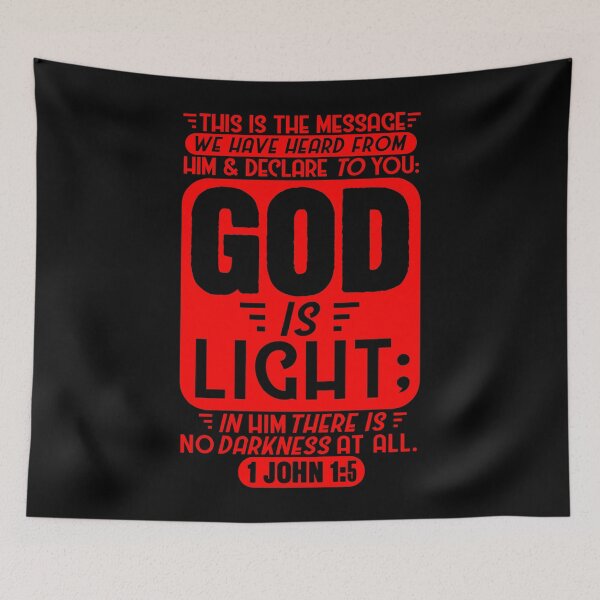 Item preview, 1 John 1:5 designed and sold by plushism.