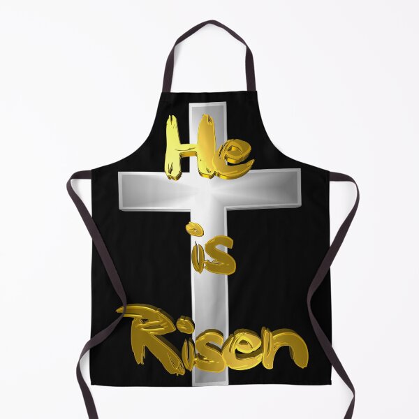 Item preview, He is Risen Silver Cross designed and sold by toddbrooney.