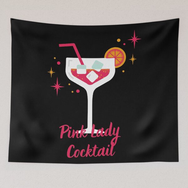 Item preview,  Pink Lady Cocktail-Refreshing Sweet-Tart Apple Cocktail designed and sold by Red-ElYoubi.