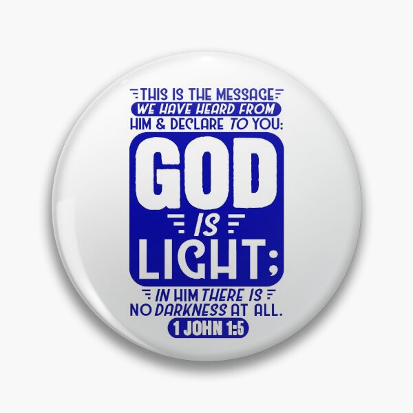Item preview, 1 John 1:5 designed and sold by plushism.