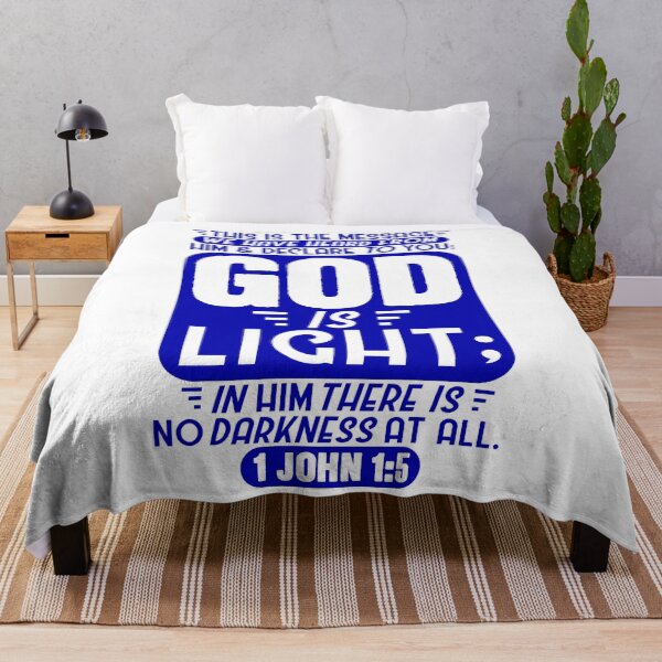Item preview, 1 John 1:5 designed and sold by plushism.