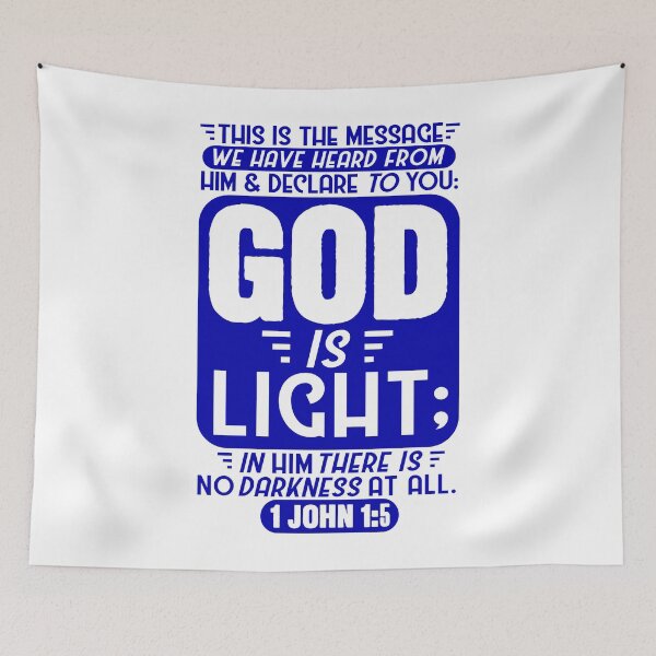 Item preview, 1 John 1:5 designed and sold by plushism.