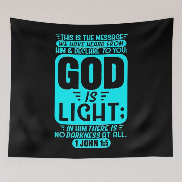 Item preview, 1 John 1:5 designed and sold by plushism.