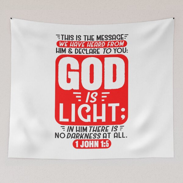 Item preview, 1 John 1:5 designed and sold by plushism.
