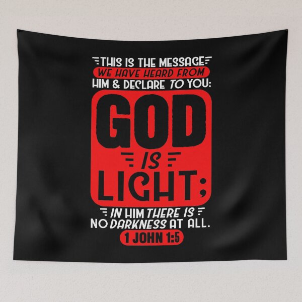 Item preview, 1 John 1:5 designed and sold by plushism.