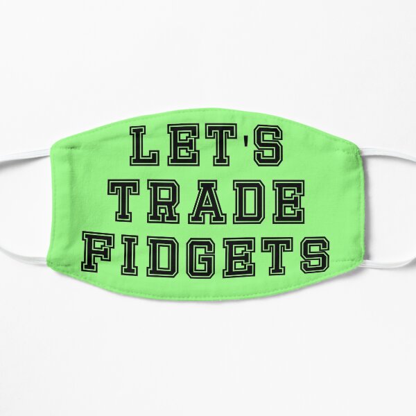 Let's Trade Fidgets Flat Mask