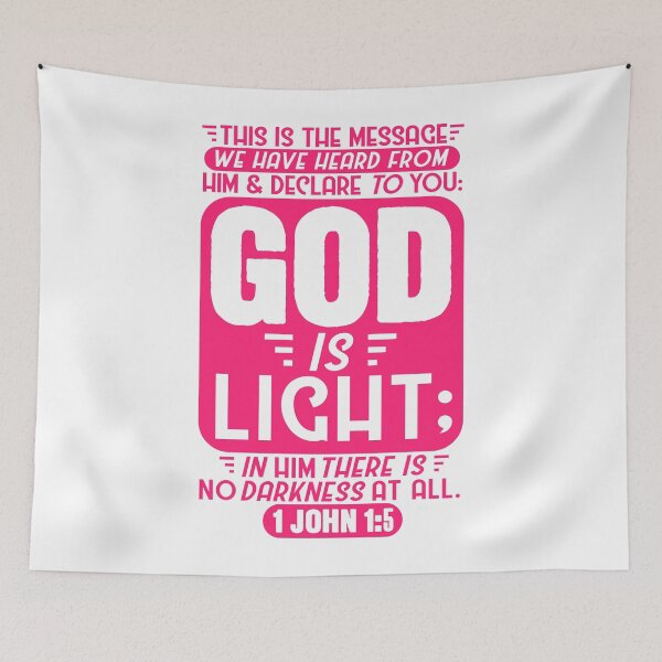 Item preview, 1 John 1:5 designed and sold by plushism.