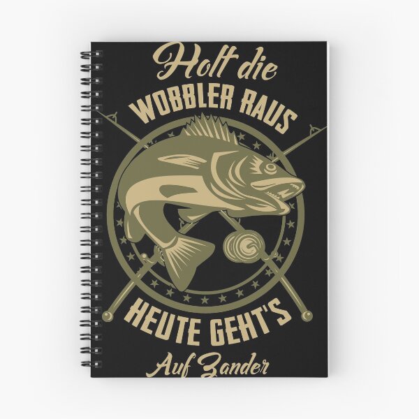 Item preview, Zander - get the wobblers out anglers designed and sold by gloryandbliss.