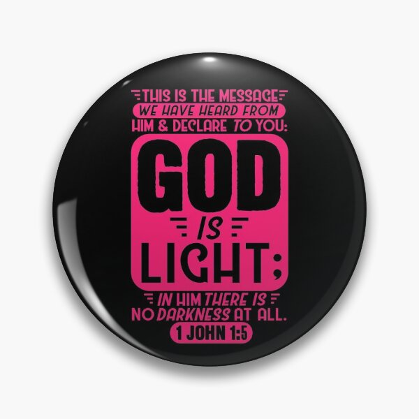 Item preview, 1 John 1:5 designed and sold by plushism.