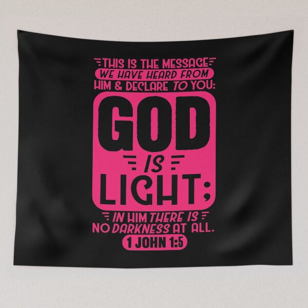 Item preview, 1 John 1:5 designed and sold by plushism.