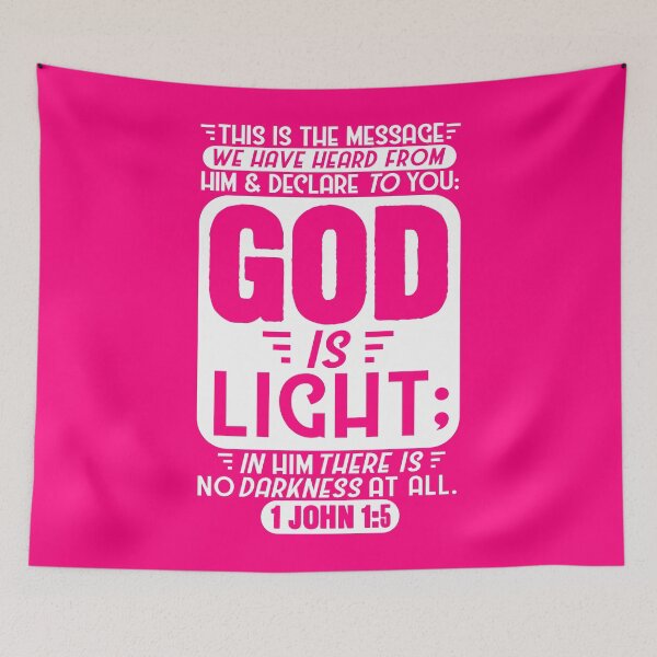 Item preview, 1 John 1:5 designed and sold by plushism.