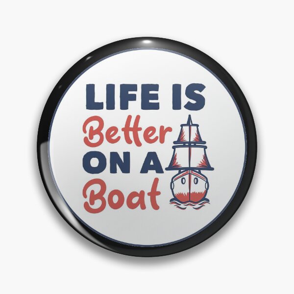 Artikelvorschau, Das Leben ist besser auf einem Boot, Bootsliebe entworfen und verkauft von graphic-genie.