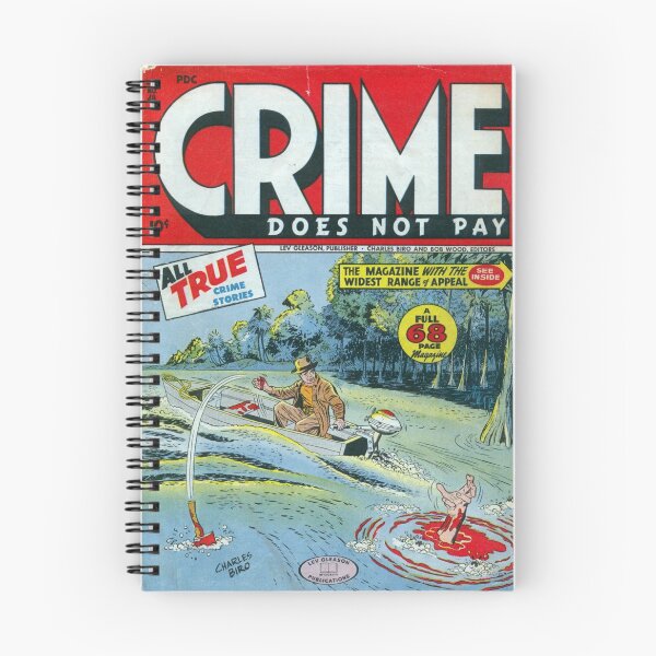 Artikelvorschau, Kriminalität zahlt sich nicht aus 048 entworfen und verkauft von retrocomic.