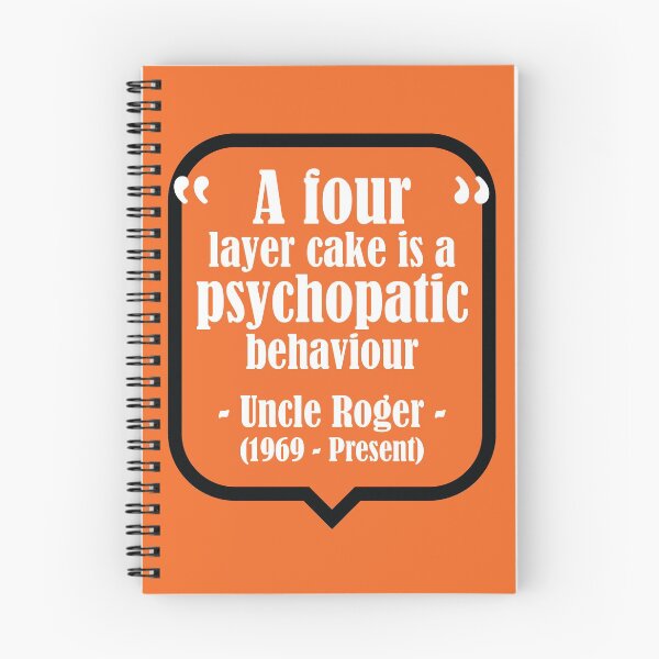 Item preview, Uncle Roger - A Four Layer Cake is a Psychopathic Behaviour designed and sold by artColourized.