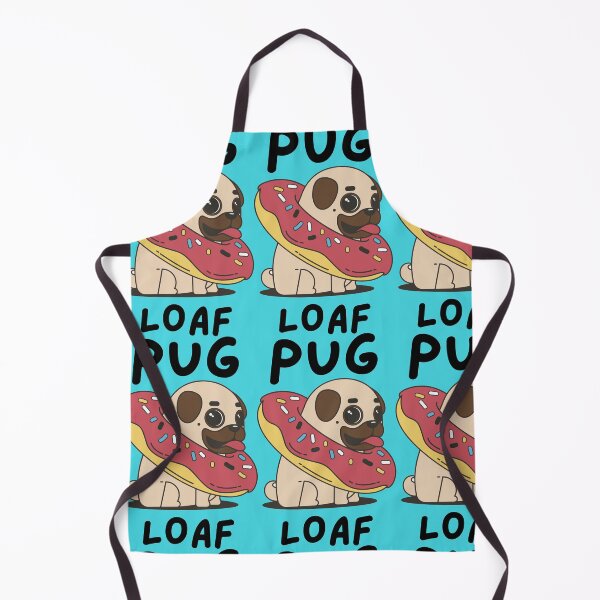 Item preview, Funny Pug Loaf designed and sold by wijit.