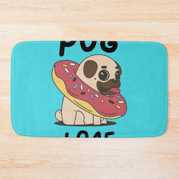 Item preview, Funny Pug Loaf designed and sold by wijit.