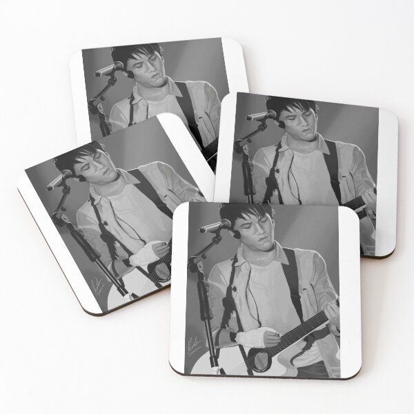 Item preview, Ilustración de guitarrista designed and sold by evanurozi.