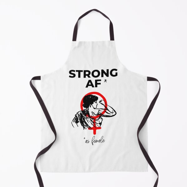 Aperçu de l'œuvre Strong AF As Female Femme forte version claire créée et vendue par Eyepatched.