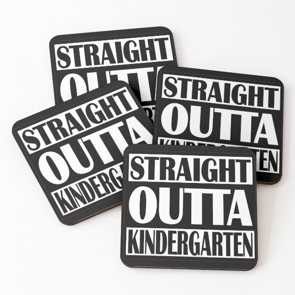 Item preview, Straight Outta Kindergarten  designed and sold by Apoorv Choudhary.