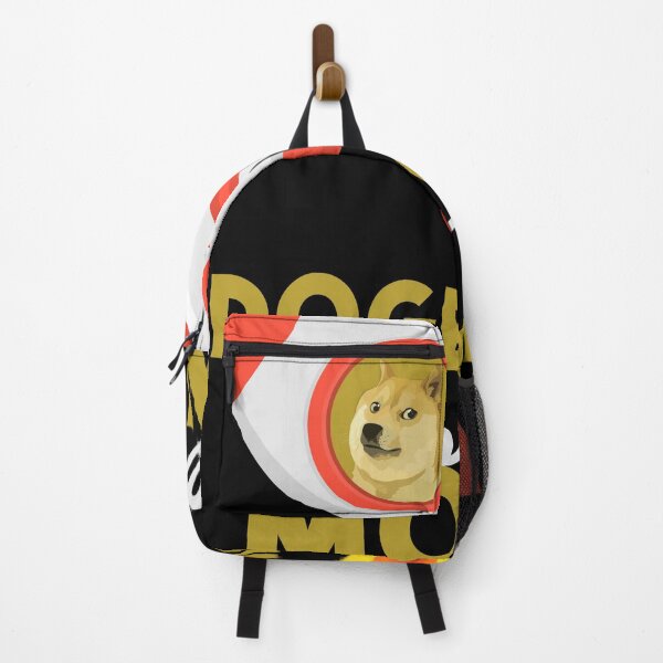 Item preview, Dogecoin to the moon - Cryptocurrency meme designed and sold by IWEARUWEAR.