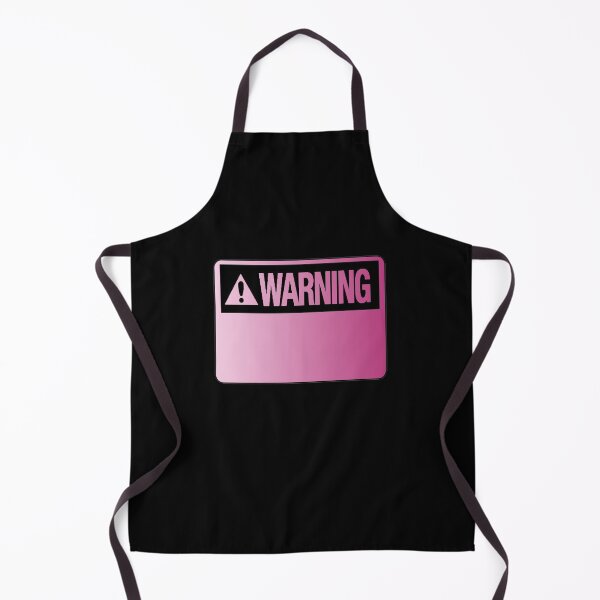 Item preview, Blank Pink Warning Hazard Sign designed and sold by everything4eva.
