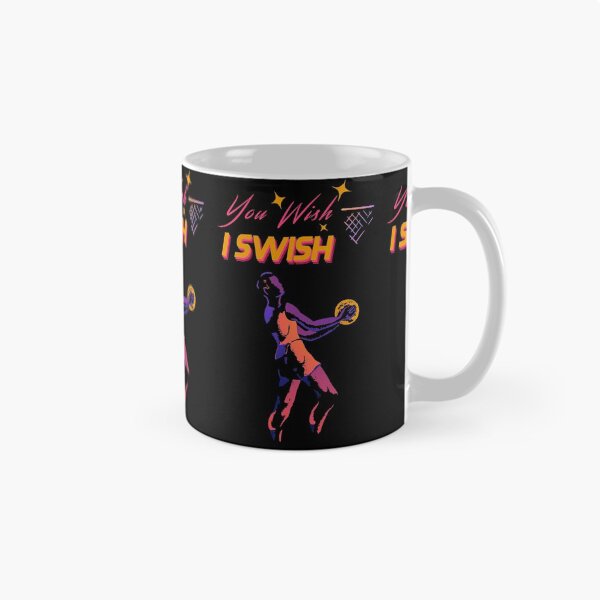 Item preview, Basketball You Wish I Swish Retro Orange Remix designed and sold by Wizardofpizza.