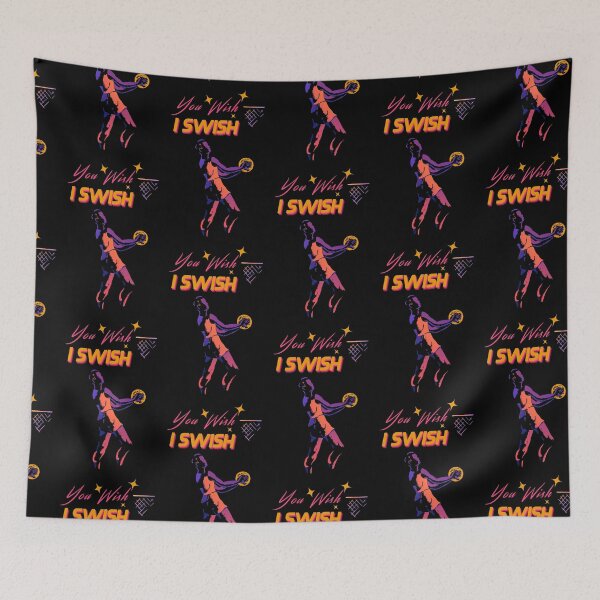 Item preview, Basketball You Wish I Swish Retro Orange Remix designed and sold by Wizardofpizza.