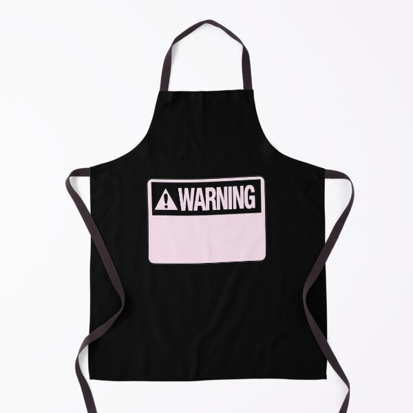 Item preview, Blank Pastel Pink Warning Hazard Sign designed and sold by everything4eva.