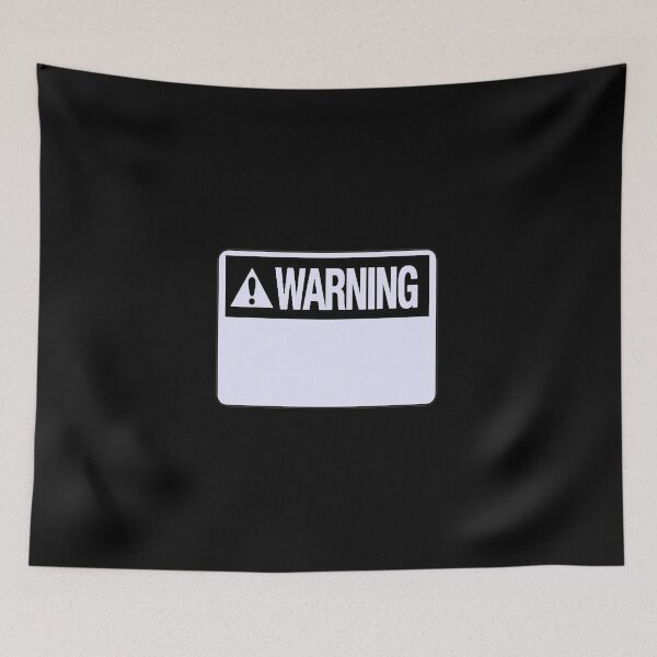 Item preview, Blank Pastel Purple Warning Hazard Sign designed and sold by everything4eva.