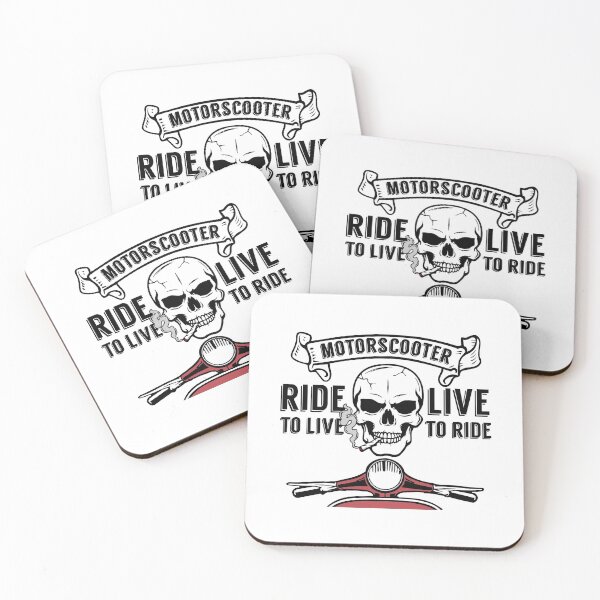 Item preview, Cool rocker motor scooter live to ride saying designed and sold by 2CV-Oldtimers.