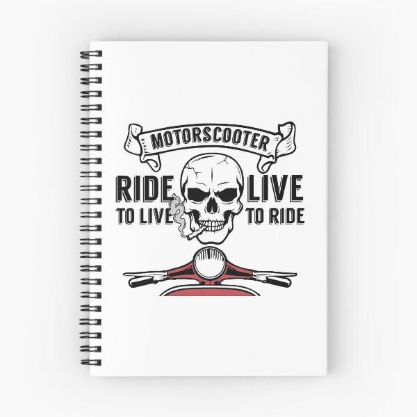 Item preview, Cool rocker motor scooter live to ride saying designed and sold by 2CV-Oldtimers.