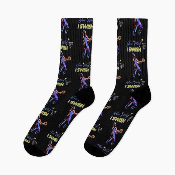 Item preview, Basketball You Wish I Swish Retro Yellow Remix designed and sold by Wizardofpizza.