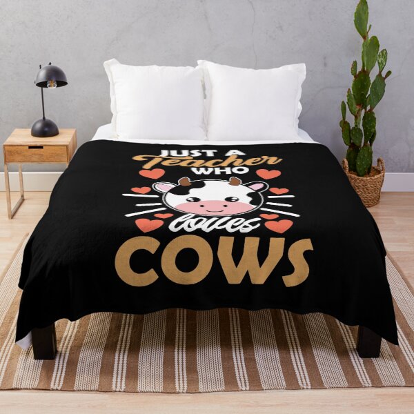 Item preview, Just a teacher who loves cows designed and sold by MYNAMEISSSOZI.
