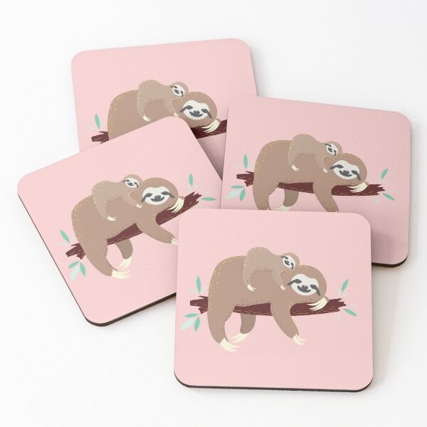 Item preview, Sloth with baby designed and sold by AnnArtshock.