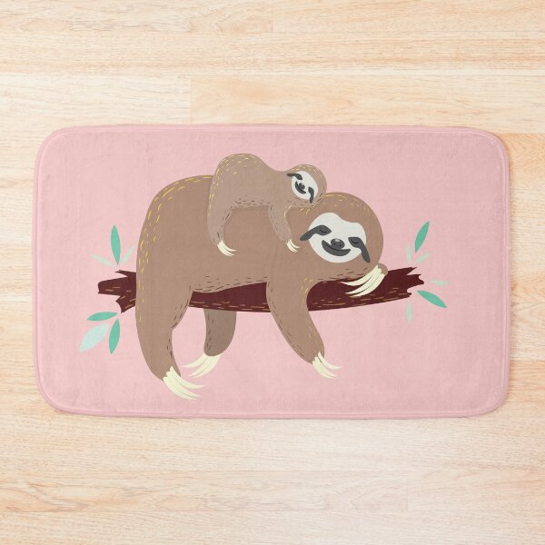 Item preview, Sloth with baby designed and sold by AnnArtshock.